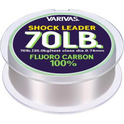 VARIVAS Shock Leader Fluorocarbon n.20 70lbs  30m