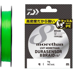 Daiwa PE Line UFV Morethan Durasensor 8 Braid + Si2 Lime Yellow n.08 200m