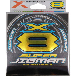 X-Braid Super Jigman X8 n.0.8 16lb 200m