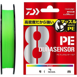 Daiwa PE Line UVF PE DuraSensor X8+Si2 No. 2 35lb 300m Multicolor/Lime Green